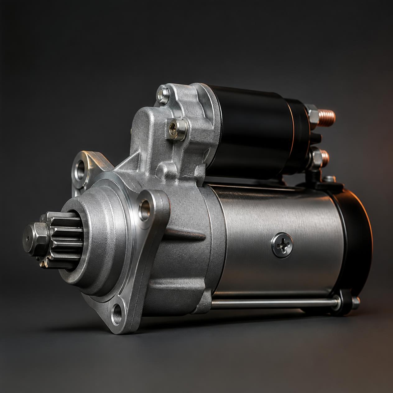 Remanufactured starter motor